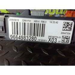 Desguace MonforteCAJA RELES / FUSIBLES 9664983280 CITROËNCaja reles / fusibles|Desguace Monforte