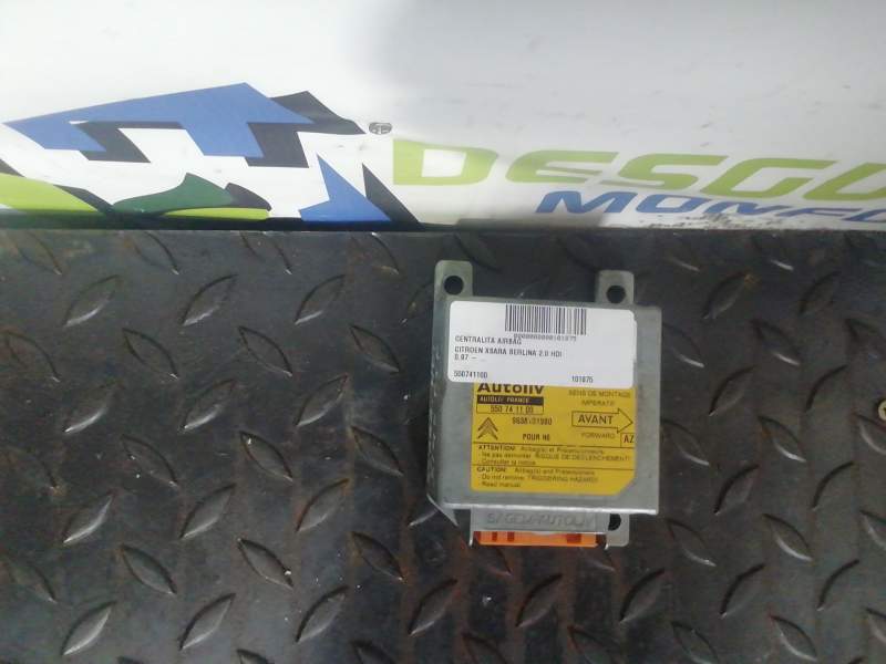 CENTRALITA AIRBAG 550741100 9638101980 