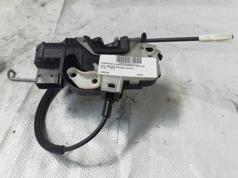 CERRADURA PUERTA DELANTERA DERECHA 13503150 