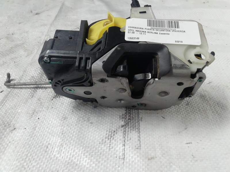 CERRADURA PUERTA DELANTERA IZQUIERDA 13503149 