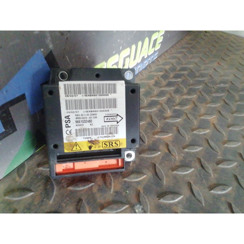 Desguace MonforteCENTRALITA AIRBAG 9661532480 CITROËNCentralita airbag|Desguace Monforte