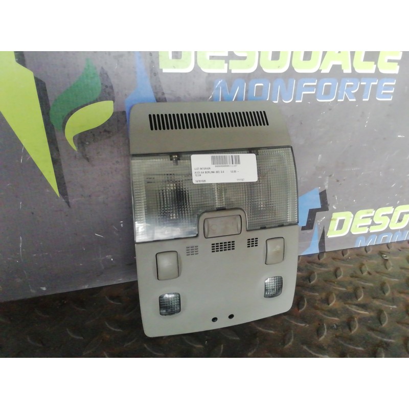 Desguace MonforteLUZ INTERIOR 16781020 8E0951177 AUDILuz interior|Desguace Monforte