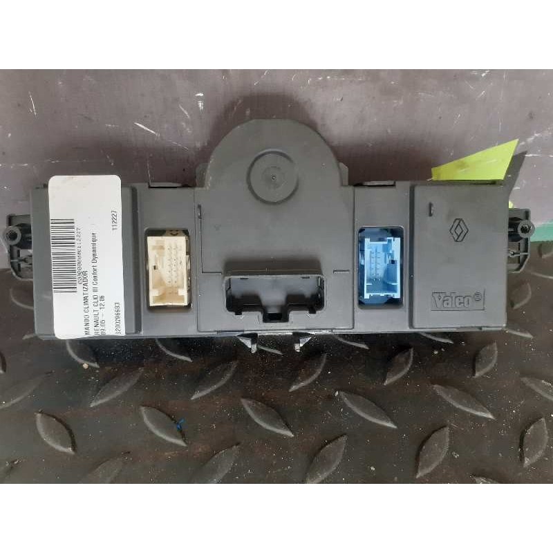 Desguace MonforteMANDO CLIMATIZADOR 8200296683 RENAULTMando climatizador|Desguace Monforte
