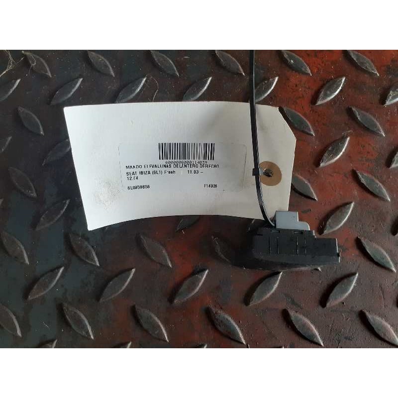 Desguace MonforteMANDO ELEVALUNAS DELANTERO DERECHO 6L0959856 SEATMando elevalunas delantero derecho|Desguace Monforte