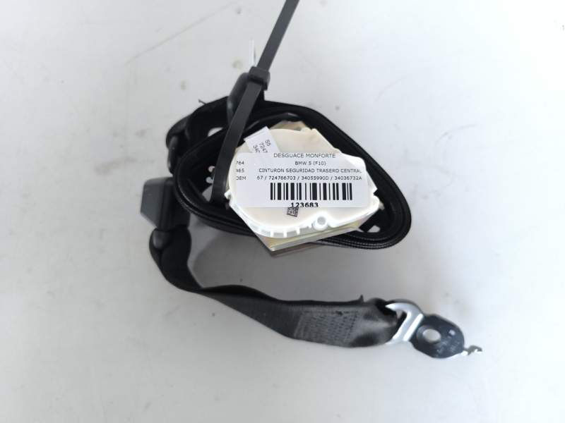 CINTURON SEGURIDAD TRASERO CENTRAL 72117247667 