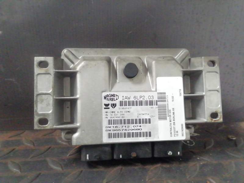 CENTRALITA MOTOR UCE 9657429680 519B8P47F 9647498180