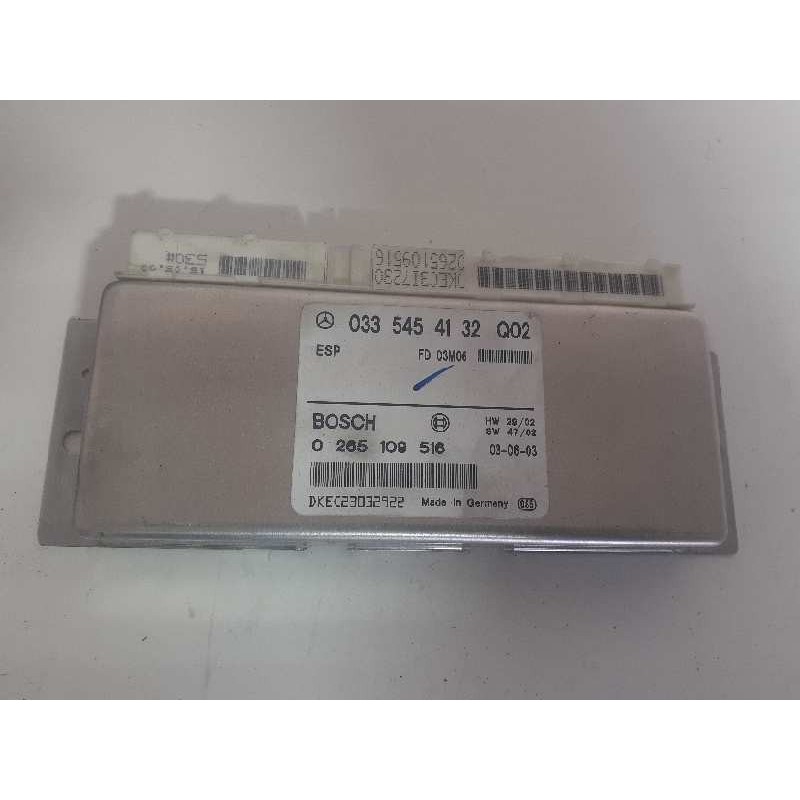 Desguace MonforteCENTRALITA ABS 0335454132Q02 0265109516 MERCEDES-BENZCentralita abs|Desguace Monforte