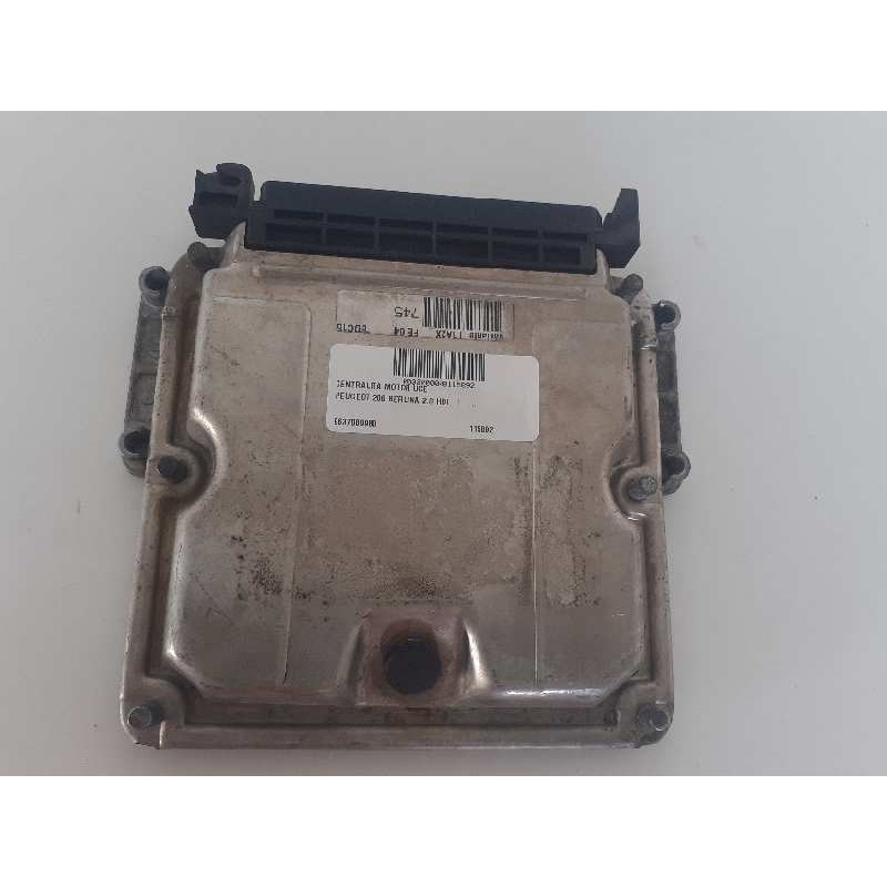 Desguace MonforteCENTRALITA MOTOR UCE 9637089980 0281010250 PEUGEOTCentralita motor uce|Desguace Monforte