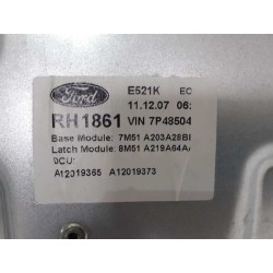 Desguace MonforteELEVALUNAS DELANTERO DERECHO 4M51A045H16A 4M5T14553 FORDElevalunas delantero derecho|Desguace Monforte