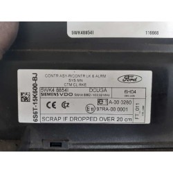 Recambio de modulo electronico para ford fiesta (cbk) referencia OEM IAM 5WK48854I  