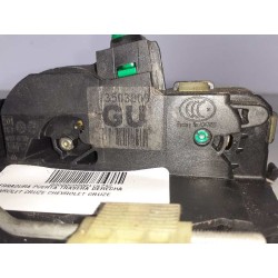 Recambio de cerradura puerta trasera derecha para chevrolet cruze (j300) 2.0 cdi referencia OEM IAM 13503808  