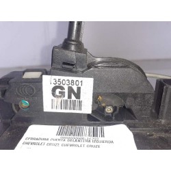 Recambio de cerradura puerta delantera izquierda para chevrolet cruze (j300) 2.0 cdi referencia OEM IAM 13503801  