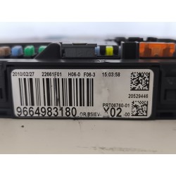 Recambio de caja reles / fusibles para citroën c3 ii (sc_) 1.6 hdi referencia OEM IAM 9664983180  