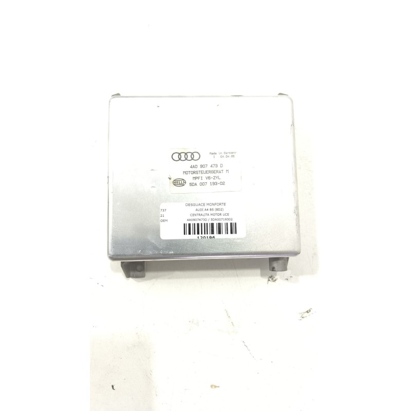 Desguace MonforteCENTRALITA MOTOR UCE 4A0907473D / 5DA00719302 AUDICentralita motor uce|Desguace Monforte