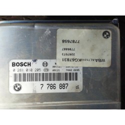 Desguace MonforteCENTRALITA MOTOR UCE 7786887 0281010205 BMWCentralita motor uce|Desguace Monforte