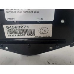 Recambio de sistema audio / radio cd para chevrolet cruze (j300) 2.0 cdi referencia OEM IAM 94563271  