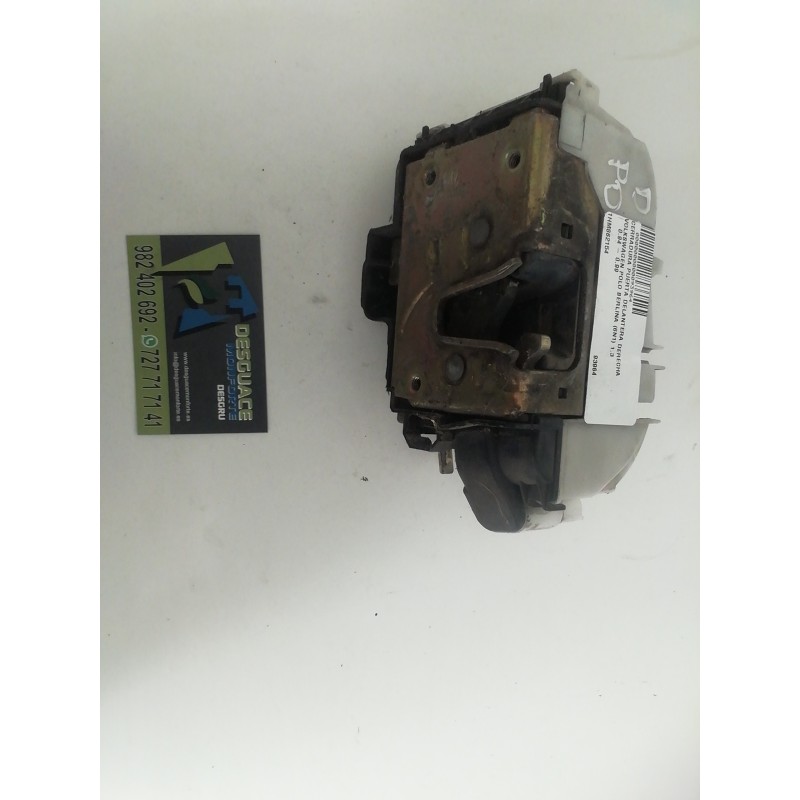 Desguace MonforteCERRADURA PUERTA DELANTERA DERECHA 1HM862154 6N1837016C VOLKSWAGENCerradura puerta delantera derecha|Desguace Monforte
