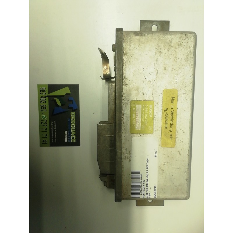 Desguace MonforteCENTRALITA ABS 857907379D 065103032 1610406AUDICentralita abs|Desguace Monforte