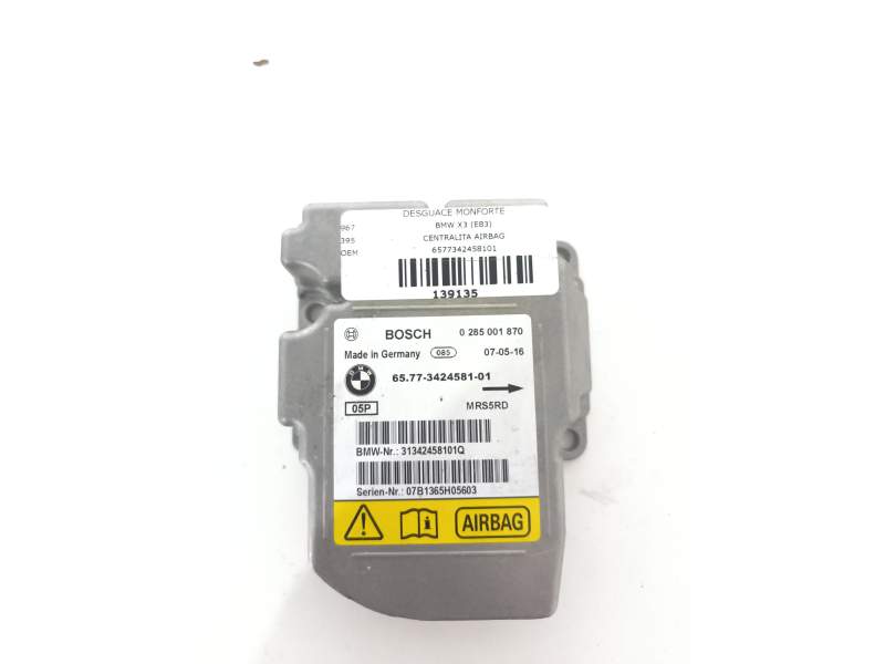 CENTRALITA AIRBAG 6577342458101 