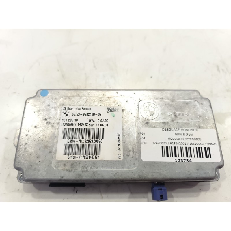 Desguace MonforteMODULO ELECTRONICO 9282420023 928242002 BMWModulo electronico|Desguace Monforte