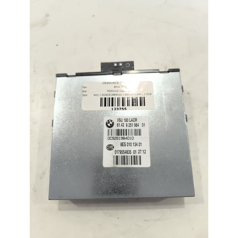 Desguace MonforteMODULO ELECTRONICO 925198401 DC9251984010 BMWModulo electronico|Desguace Monforte