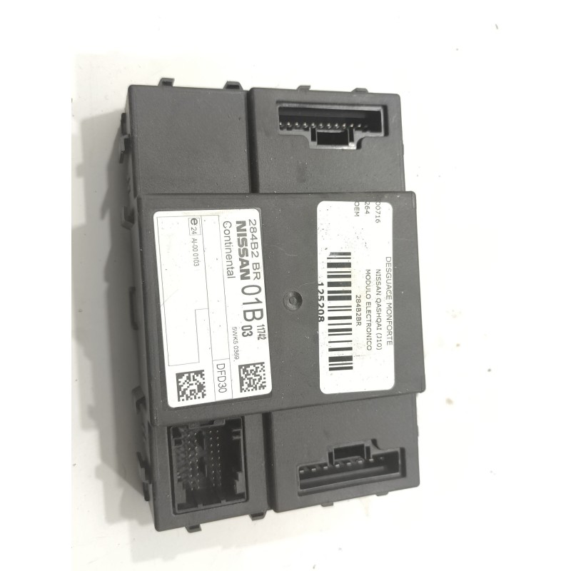 Desguace MonforteMODULO ELECTRONICO 284B2BR NISSANModulo electronico|Desguace Monforte