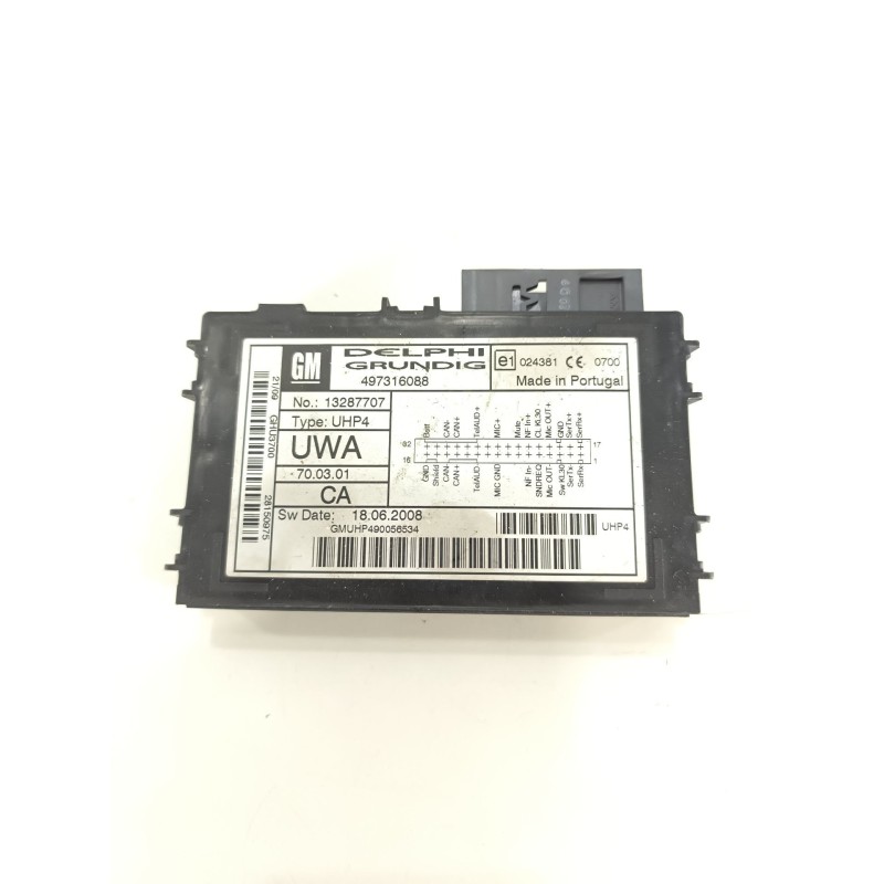 Desguace MonforteMODULO ELECTRONICO 13287707 497316088 OPELModulo electronico|Desguace Monforte