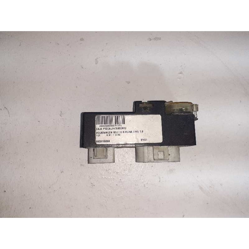 Recambio de caja precalentamiento para volkswagen golf iii berlina (1h1) 1.9 tdi referencia OEM IAM 6K0919506A 898937000 