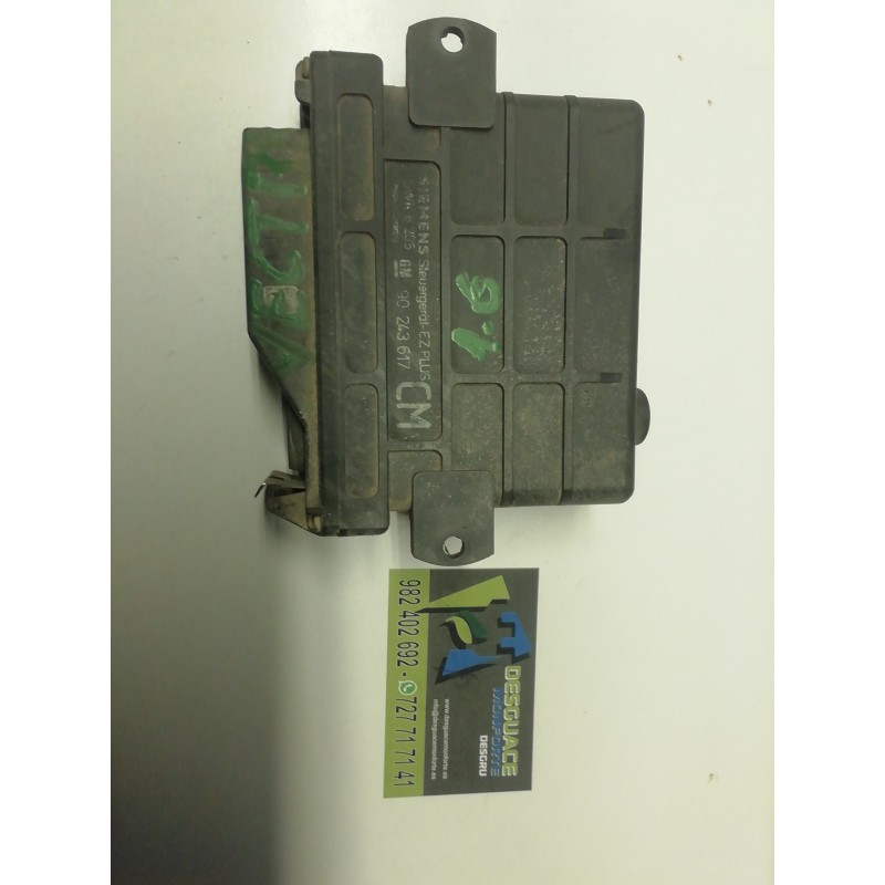 Desguace MonforteCENTRALITA MOTOR UCE 90243617 90243617CM 5WK6205OPELCentralita motor uce|Desguace Monforte
