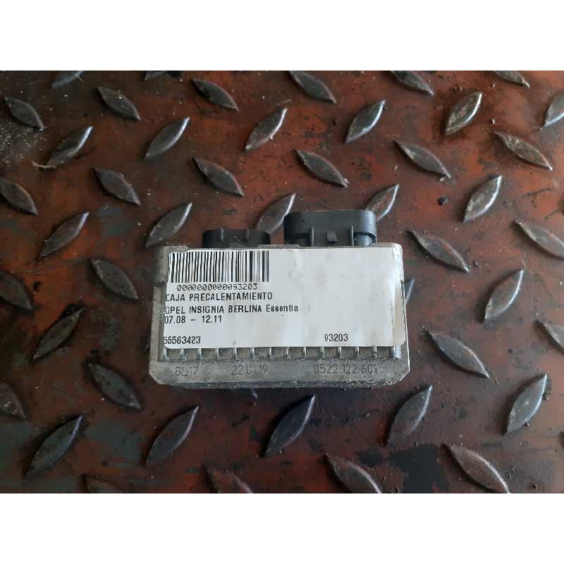 Recambio de caja precalentamiento para opel insignia berlina essentia referencia OEM IAM 55563423 0522122601 