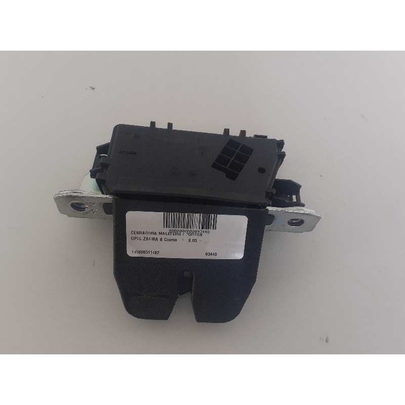 Recambio de cerradura maletero / porton para opel zafira b cosmo referencia OEM IAM 131888511492  