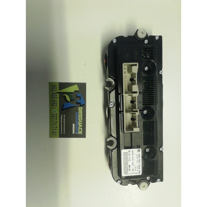 Recambio de mando climatizador para volkswagen golf v berlina (1k1) gt sport referencia OEM IAM 1K0907044DD 5HB01010604 