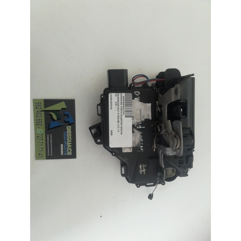 Recambio de cerradura puerta delantera derecha para volkswagen golf iv berlina (1j1) 1.9 tdi referencia OEM IAM 14HC6X1837014H  