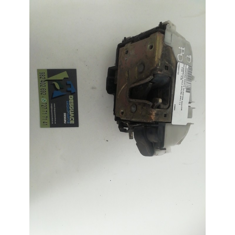 Recambio de cerradura puerta delantera derecha para volkswagen polo berlina (6n1) 1.3 referencia OEM IAM 1HM862154 6N1837016C 