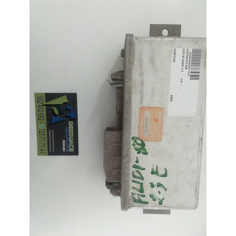 Recambio de centralita abs para audi 80 avant 2.3 referencia OEM IAM 443907379C 0265100037 26101675