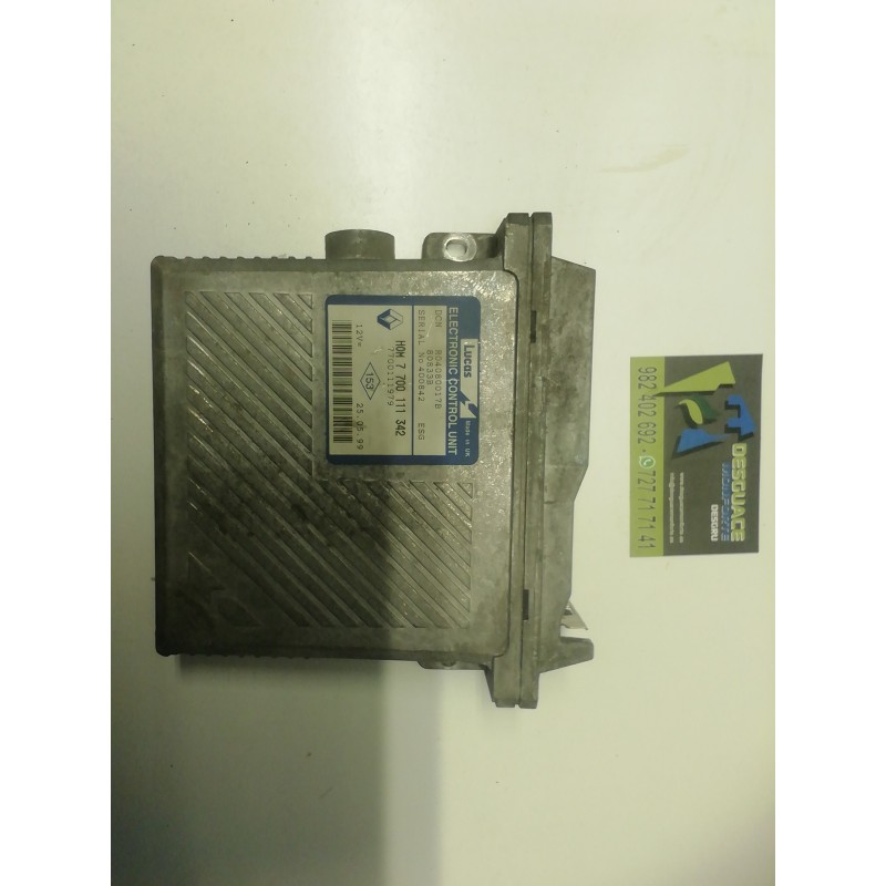 Recambio de centralita motor uce para renault scenic (ja..) 1.9 diesel referencia OEM IAM 7700111342 7700111979 