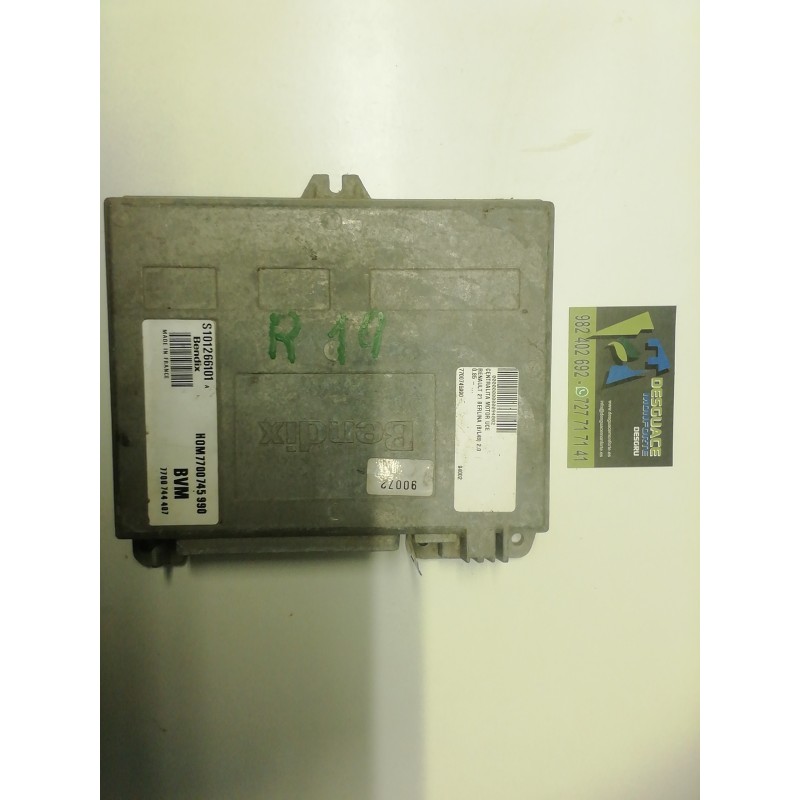 Recambio de centralita motor uce para renault 21 berlina (b/l48) 2.0 referencia OEM IAM 7700745990 7700744407 