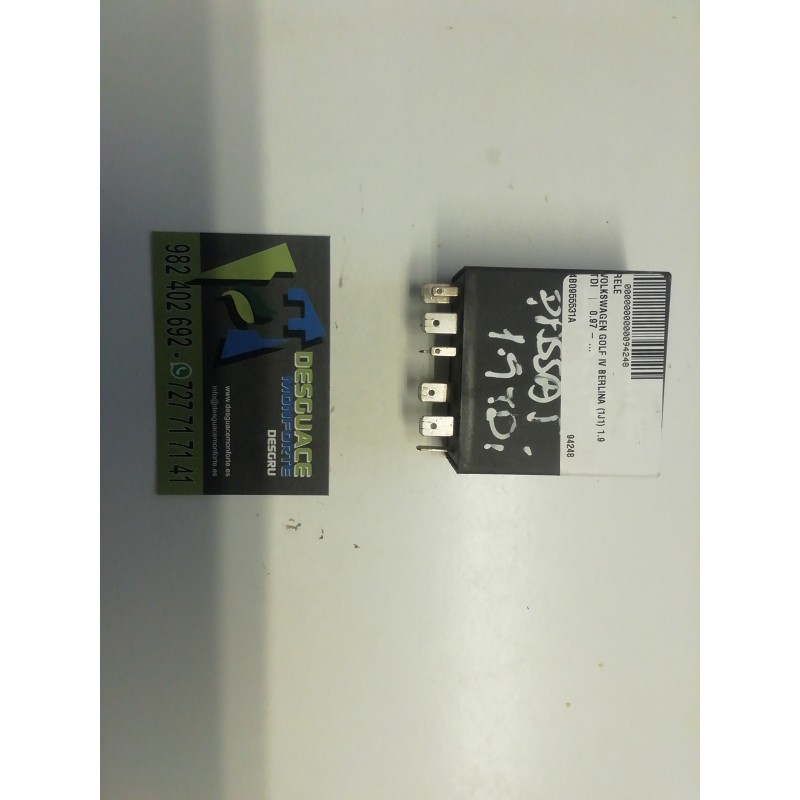 Recambio de rele para volkswagen golf iv berlina (1j1) 1.9 tdi referencia OEM IAM 4B0955531A 5WK10430A A060303