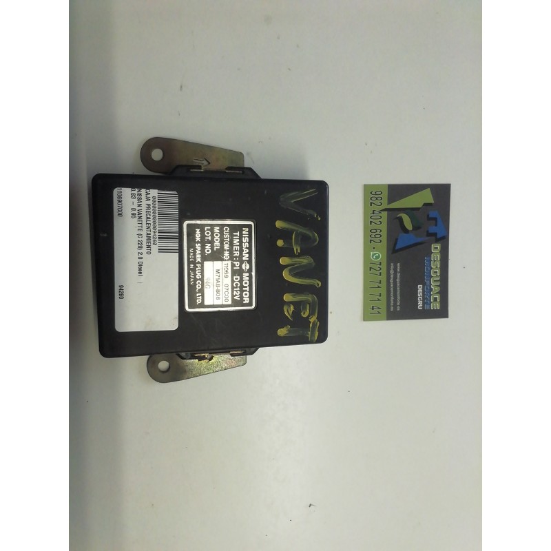 Recambio de caja precalentamiento para nissan vanette (c 220) 2.0 diesel referencia OEM IAM 1106907C00 M71ABB08 