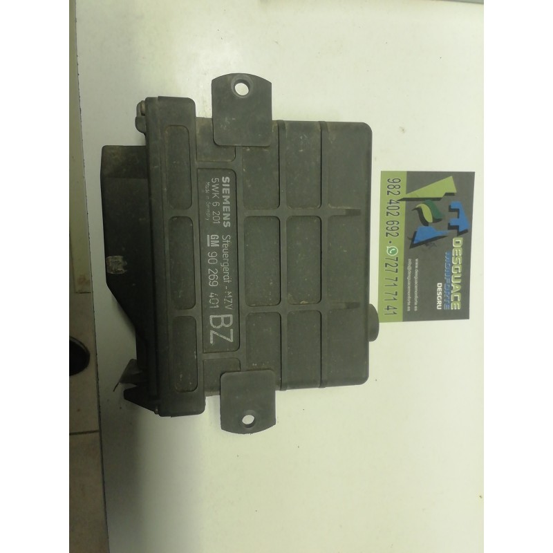 Recambio de centralita motor uce para opel ascona c berlina referencia OEM IAM 90269401 90269401BZ 5WK6201