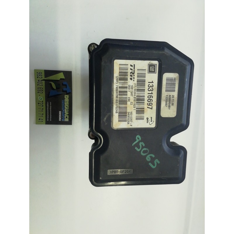 Recambio de abs para opel insignia berlina essentia referencia OEM IAM 13316967 5328A016119291 16817007