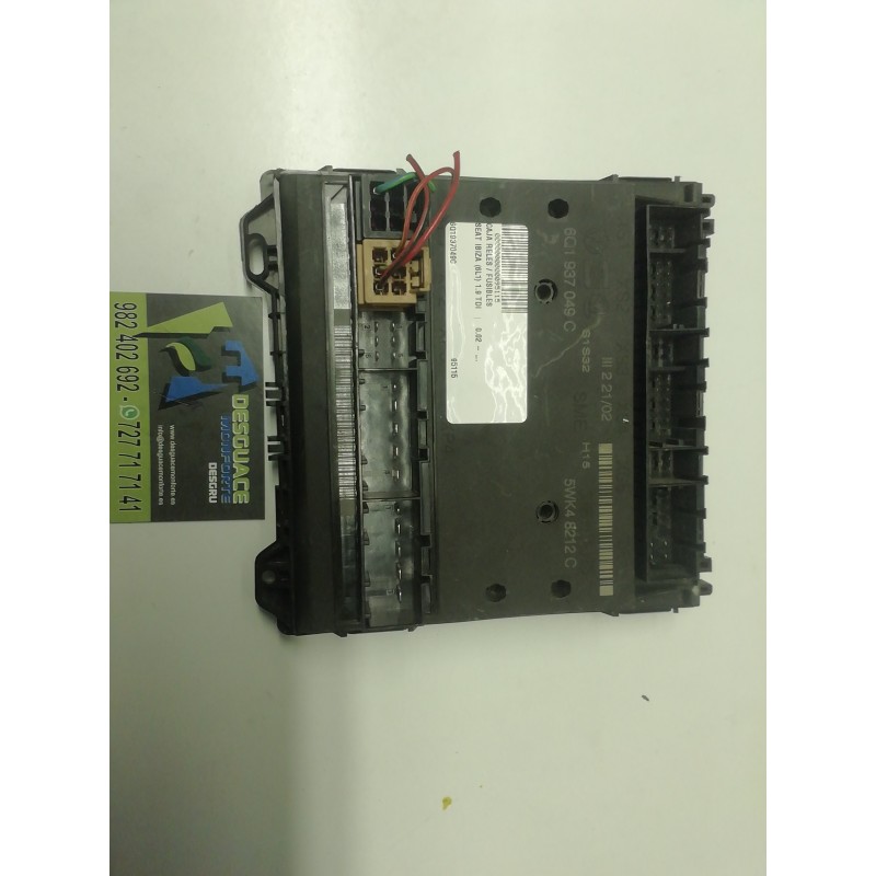 Recambio de caja reles / fusibles para seat ibiza (6l1) 1.9 tdi referencia OEM IAM 6Q1937049C 5WK48212C 