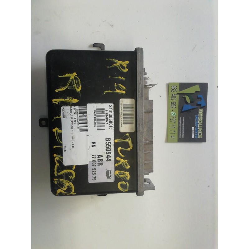 Recambio de centralita abs para renault 19 (b/c/l53) referencia OEM IAM 7700792379 B550544 S101305001C