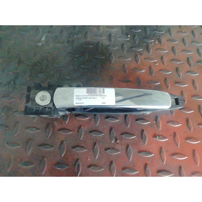 Recambio de maneta exterior delantera izquierda para nissan murano (z50) básico referencia OEM IAM 80640CA012  