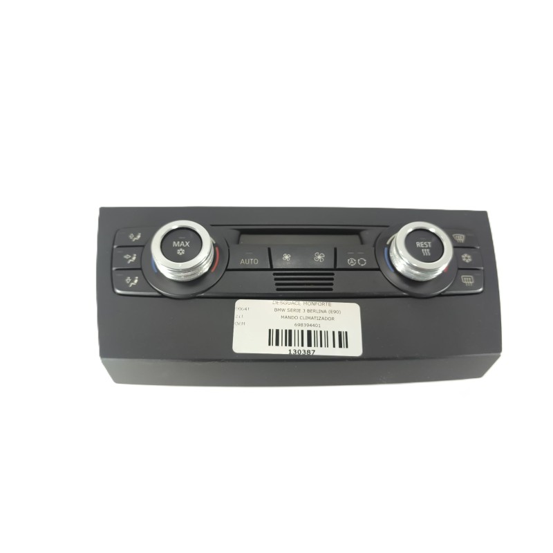 Desguace MonforteMANDO CLIMATIZADOR 698394401 BMWMando climatizador|Desguace Monforte