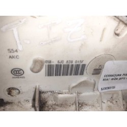 Recambio de cerradura puerta trasera izquierda para seat ibiza (6p1) fr referencia OEM IAM 6J0839015F  