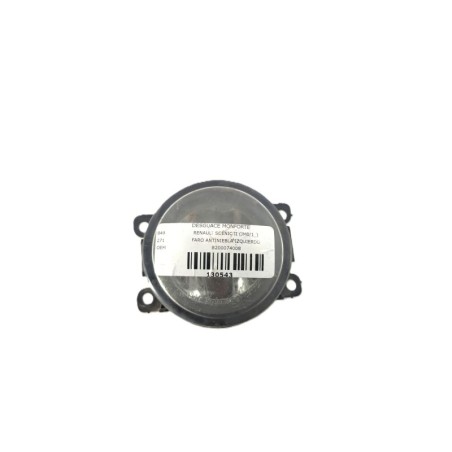 Recambio de faro antiniebla izquierdo para renault scénic ii (jm0/1_) 1.9 dci (jm0g, jm12, jm1g, jm2c) referencia OEM IAM 820007