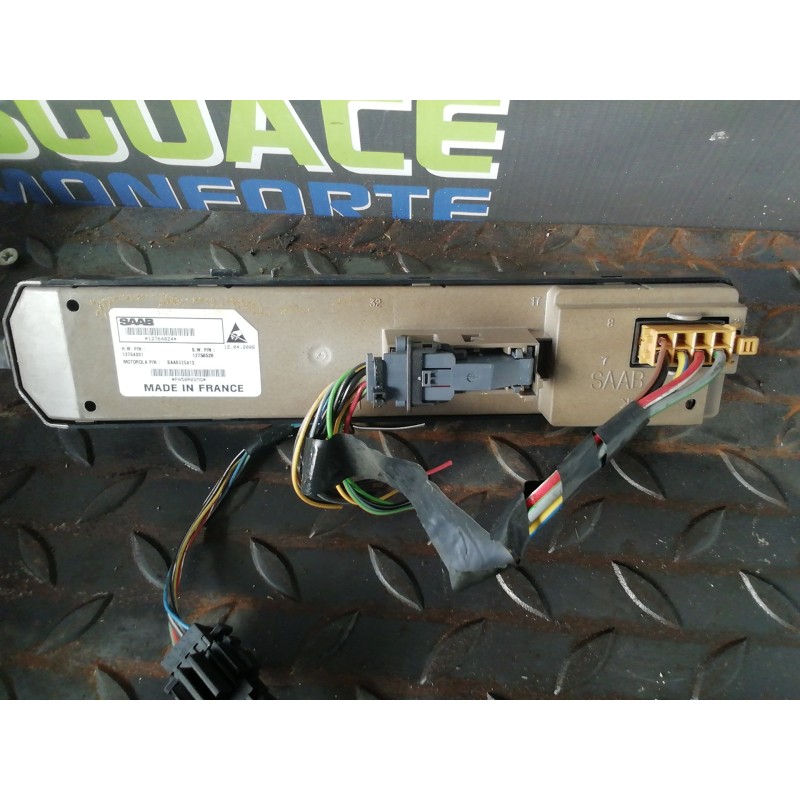 Recambio de mando elevalunas delantero derecho para saab 9-3 berlina 1.9 tid cat referencia OEM IAM 12764024  