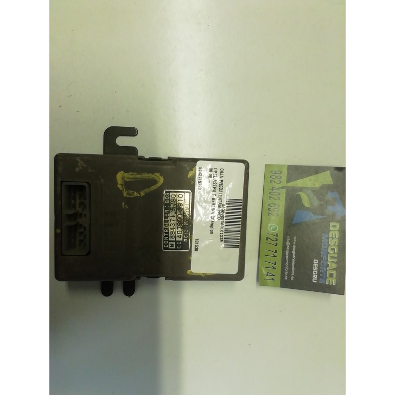 Recambio de caja precalentamiento para opel astra f berlina champion referencia OEM IAM 8943715790  