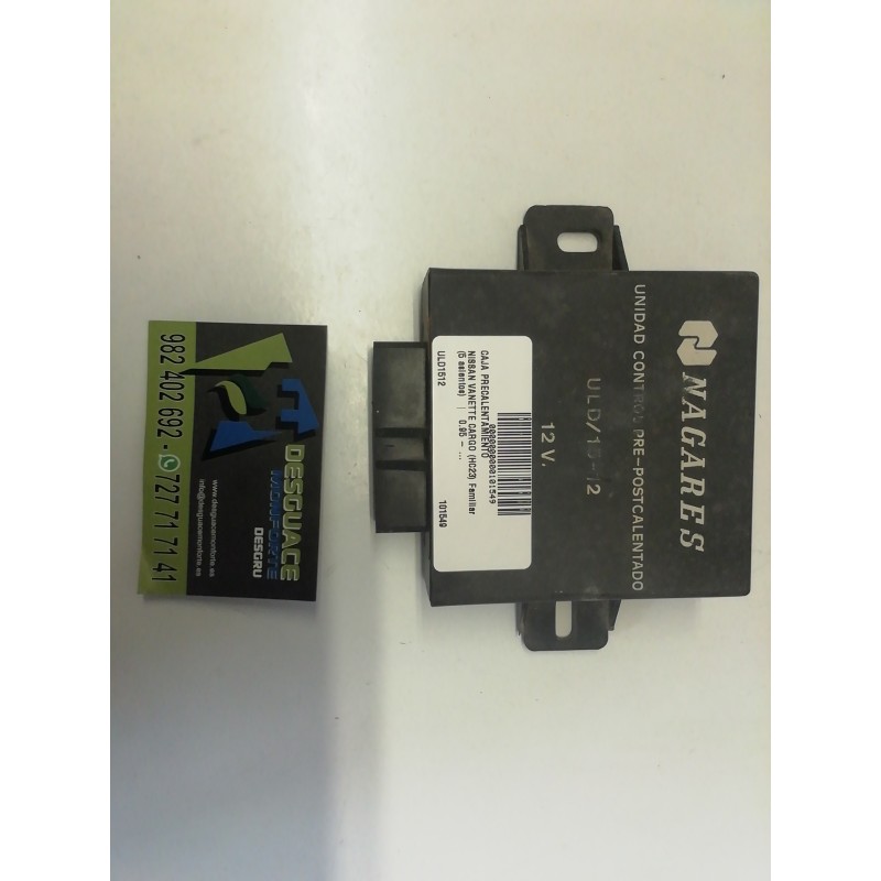 Recambio de caja precalentamiento para nissan vanette cargo (hc23) familiar (5 asientos) referencia OEM IAM ULD1512  